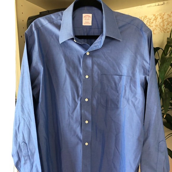 Brookes Brothers Dress Shirt 15 1/2 35 Regular Fit - Picture 2 of 5